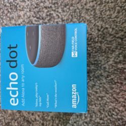 Amazon Echo Dot smart speaker with Alexa voice control