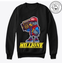 MILLIONE IMMACULATE VYBZ SWEATSHIRTS T SHIRTS