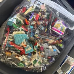 HUGE Bulk LEGO Lot – 3 Full Bins – Mixed Pieces – Cheap!”