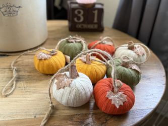 Handmade pumpkins (Fall/Halloween)