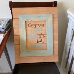 Home Decor Sign