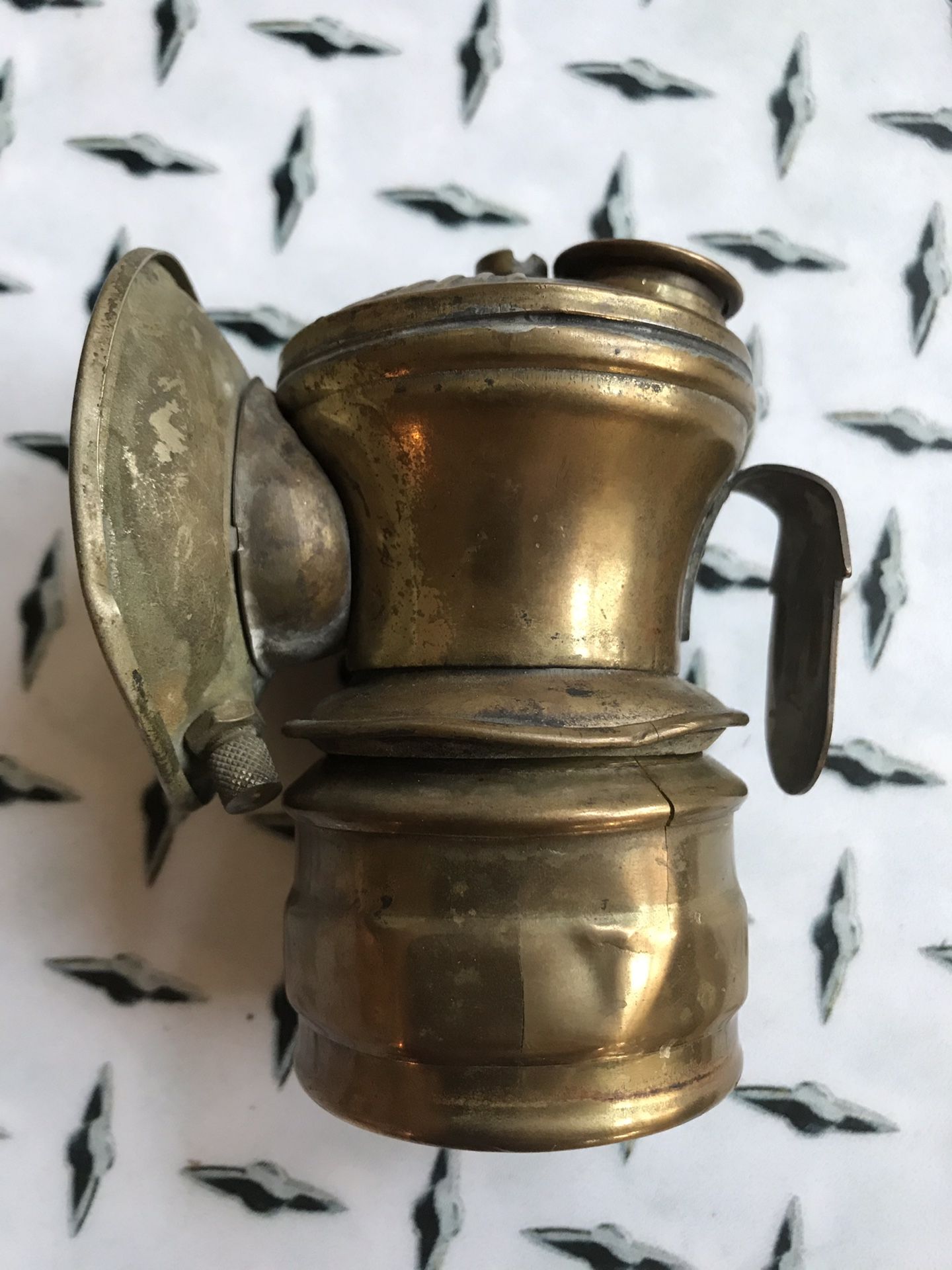 Antique Brass Calcium Carbide Lamp