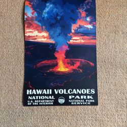 Hawai’i Volcanoes National Park Poster