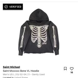 Saint Michael x Vlone Hoodie Medium And Large Sizes