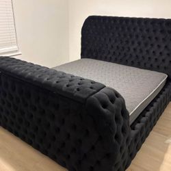 ON SALE!! FIREPLACE BED WIITH BUILT-IN TV MOUNT AND BLUETOOTH SPEAKERS! KING $1099 QUEEN $999!