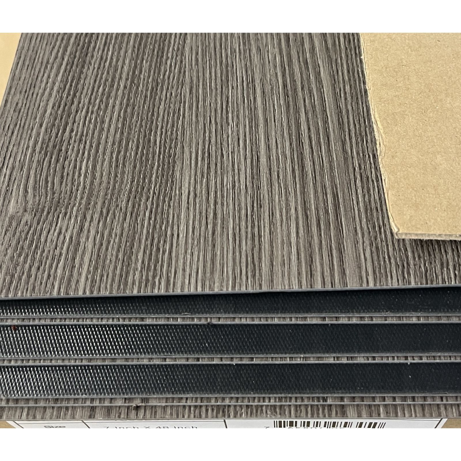 Shaw 2.5-mm x 7”W x 48”L Waterproof Luxury Vinyl Plank Flooring. 5 cases of 15 plus 2 extra pieces  $20 ea box of 15. $80 for all 77 pieces