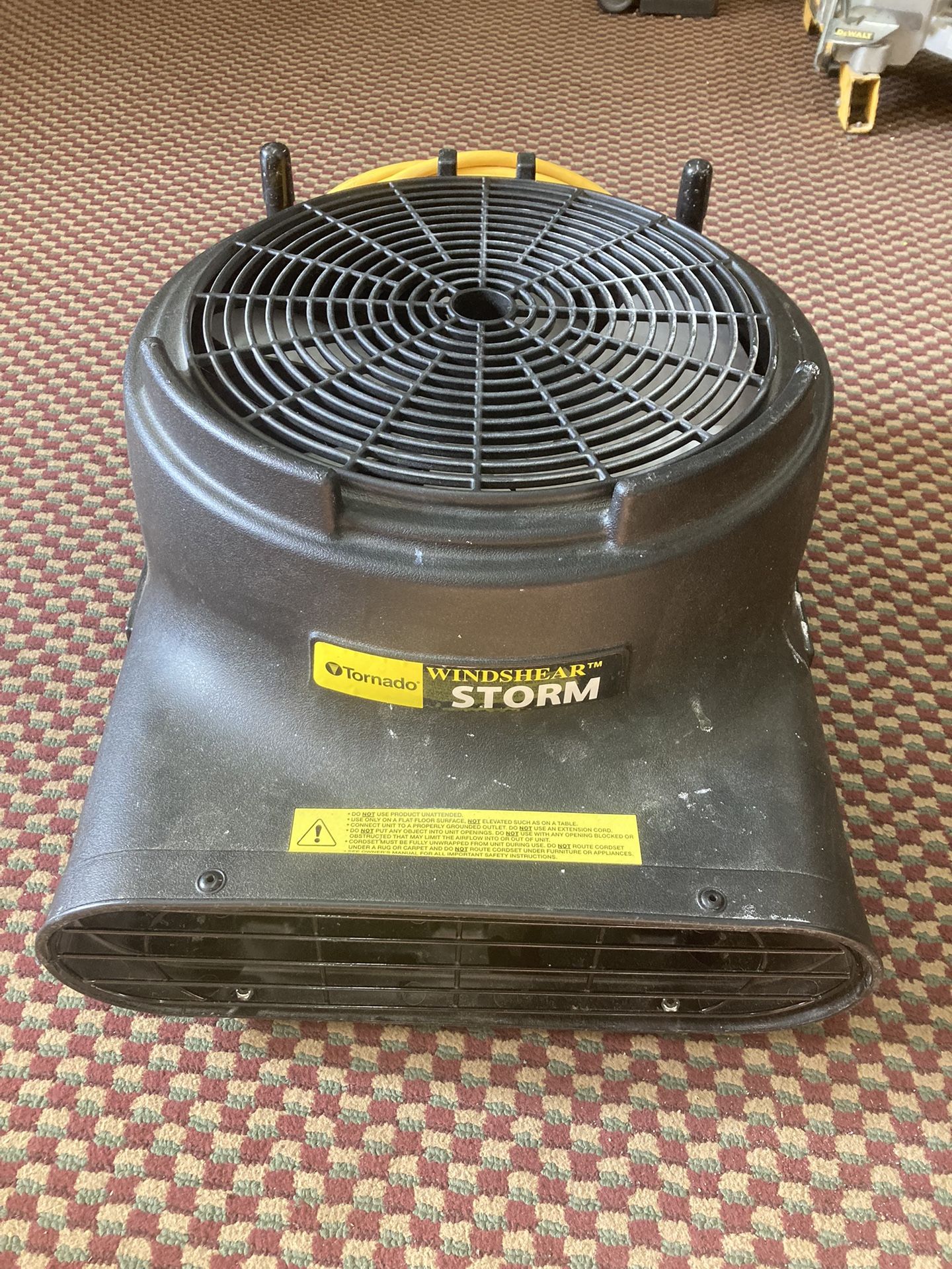 Tornado 98780 Windshear Storm 3 Speed Compact Air Mover Air Blower