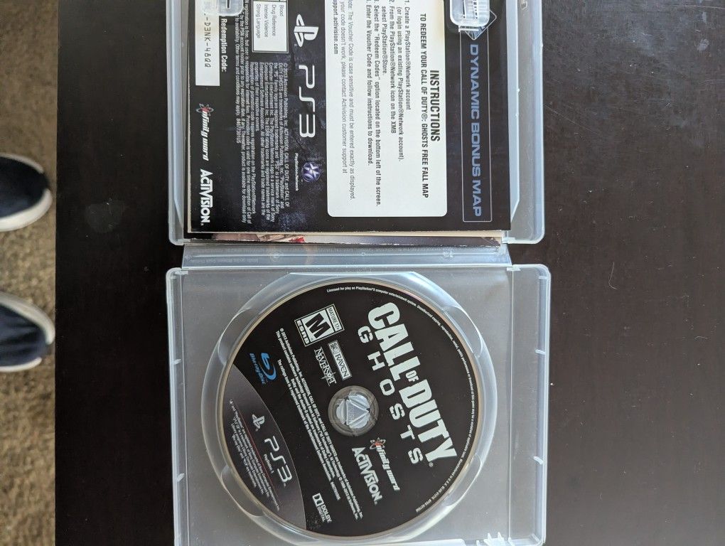Call Of Duty Ghosts PS3 Game 