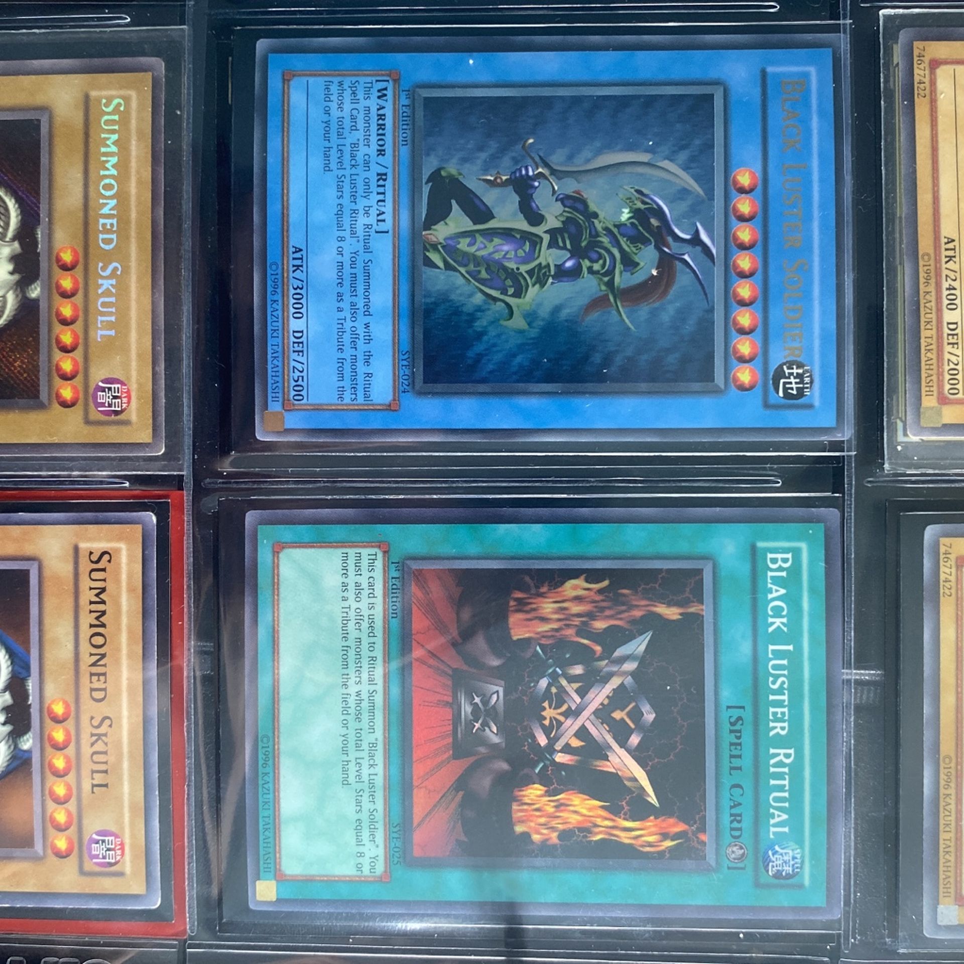 Black Luster Soldier W Black Luster Ritual 1st Edition