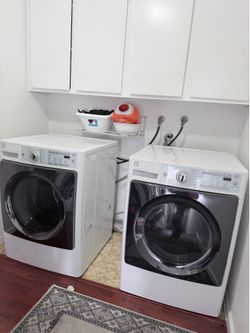 Washer and dryer