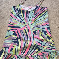 Lilly Pulitzer Lined Sundress Beach Coverup Small