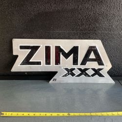 Zima XXX Beer Sign