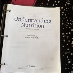 Understanding Nutrition Sixteen Edition By Ellie Edition 
