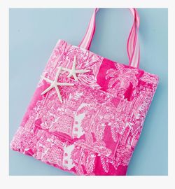 Lilly Pulitzer Towel Tote Bag
