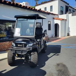 2024 Bintelli Beyond 4-Passenger Lifted 48-Volt Lithium Street Legal LSV Golf Cart