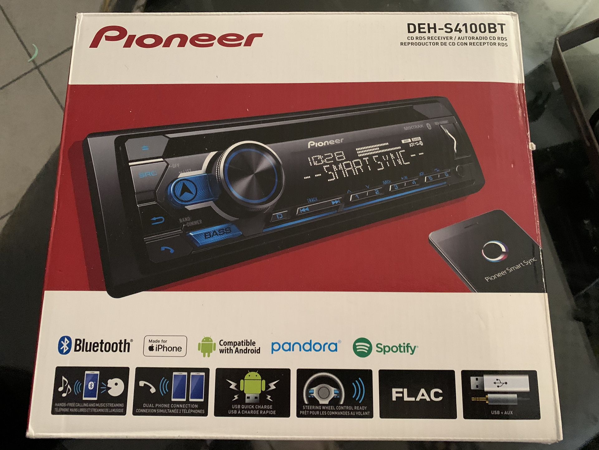 Pioneer Bluetooth player