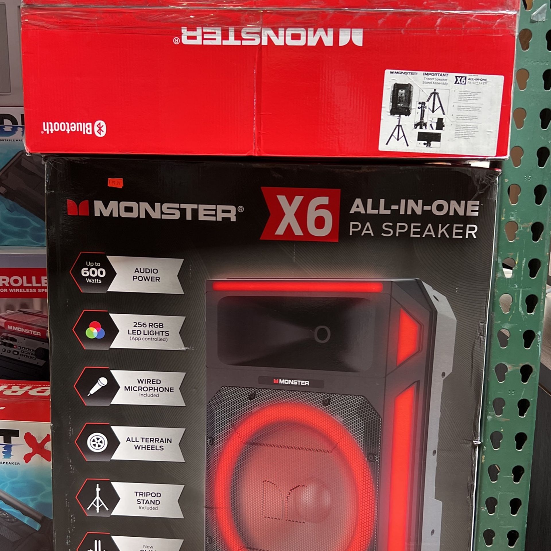 Monster store pa speaker