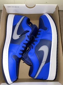 Air Jordan 1 Low “Game Royal” Mens Size 10.5/ Womens Size 12