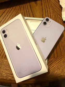iPhone 11 64g purple unlocked