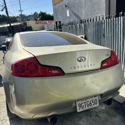 2006 G35 Part Out 