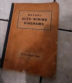 Auto wiring Diagrams for 1941 to 1952 make me a offer