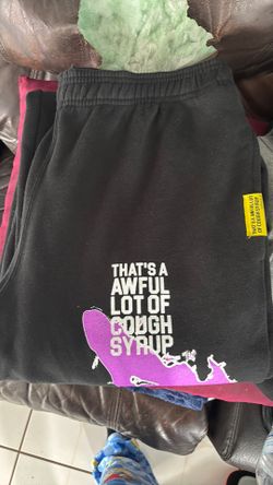 Awful lot of cough syrup sweats 2XL