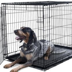 42" Foldable Dog Crate.  High-quality 