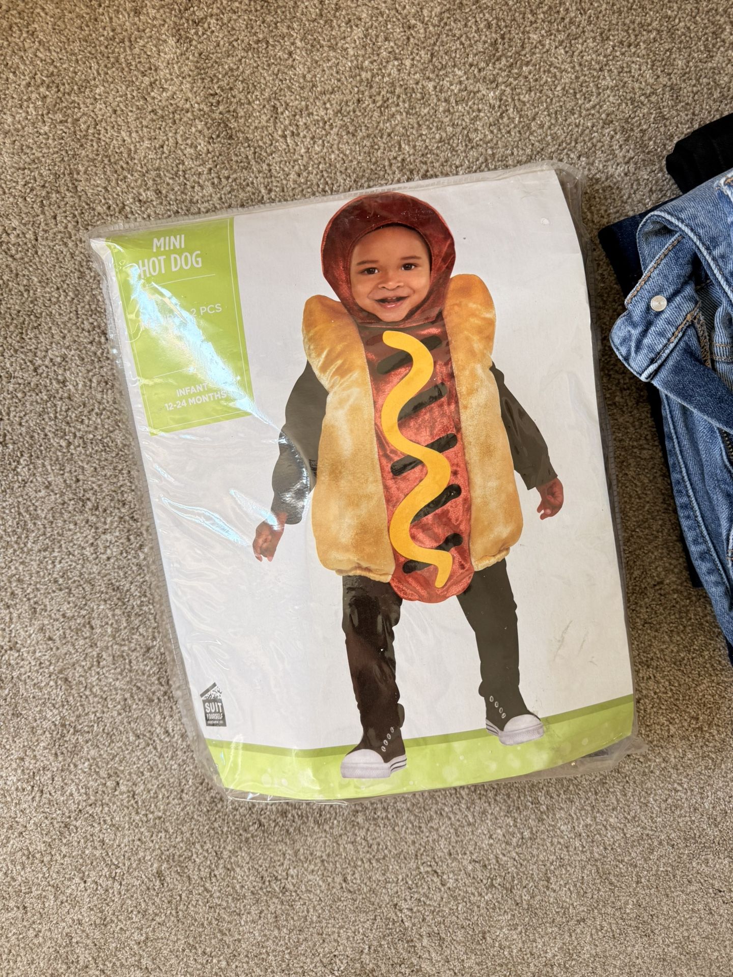 Hot Dog Halloween Costume - Infant 12-24m