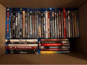 BLU RAY LOT, LOTS OF HORROR MOVIES