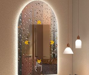 LED Arch Mirror