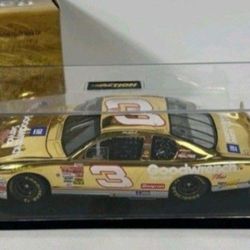 Dale Earnhardt 2001 Gold Dicast Nascar Collectible 