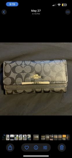 Big Coach Wallet 