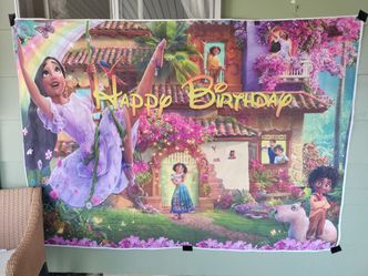 Birthday Party Back Drops