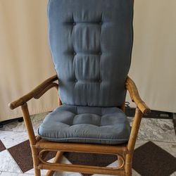 Vintage Rattan Rocking Chair 
