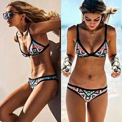 Colorful Printed Bikini