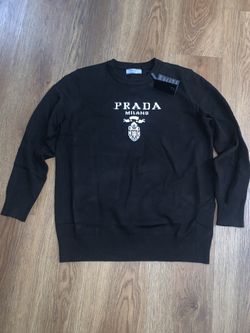 Prada Crewneck Casual Sweater Size Medium 