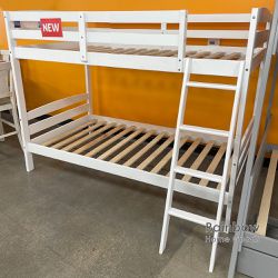 Solid Wood Bunk Bed, Twin / Twin