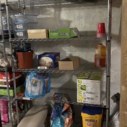 Metal Storage Shelves ($40/ Shelf)
