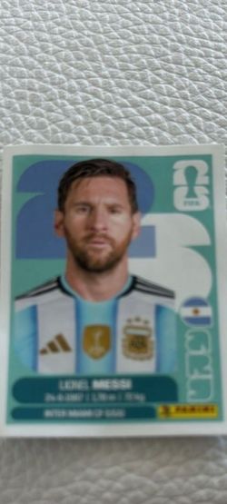Messi sticker world cup 2026