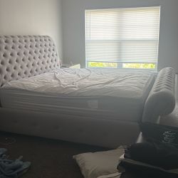 King Size Bed And Frame With Mattress