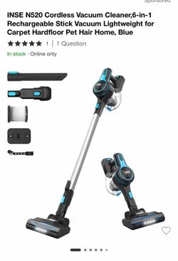 Cordless vacuum