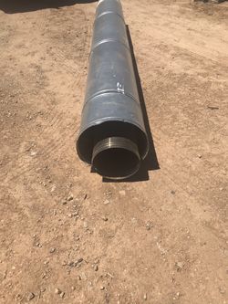 Dooble wall tube for fire place 16’