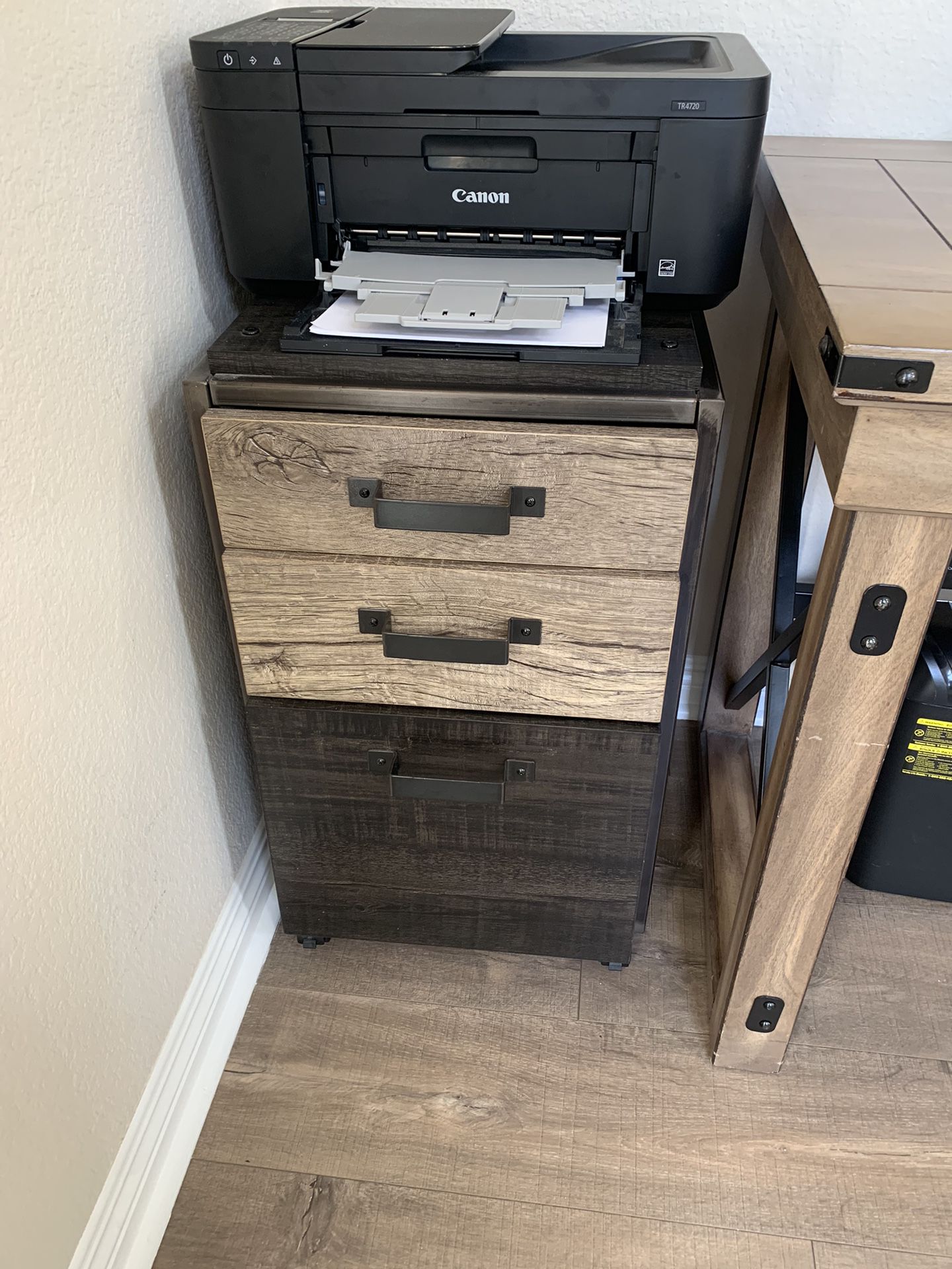 Rolling Filing Cabinet