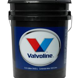 5 GALLONS OF VALVOLINE PREMIUM BLUE ONE SOLUTION DIESEL ENGINE OIL SAE 15W-40