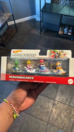 Hot Wheels Mario Kart 4-Pack Die-Cast Set