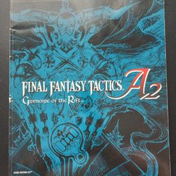 Final Fantasy Tactic A2: Grimoire of the Rift - Brady Games Official Strategy Guide (Used)