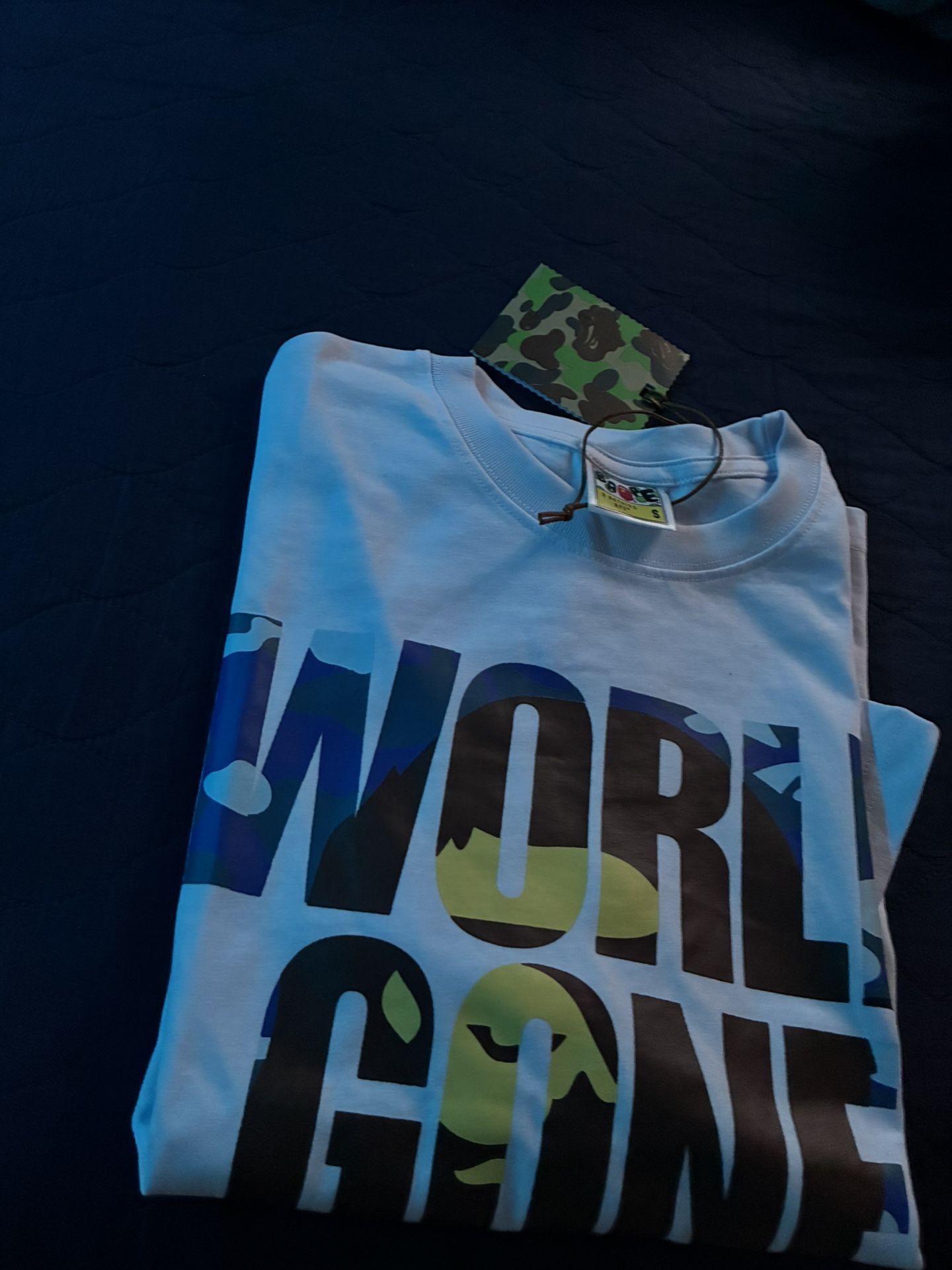 Bape (World gone mad) Tee