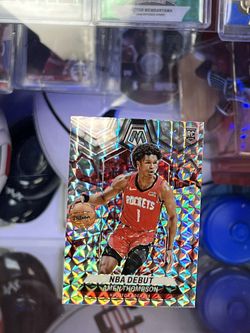 2023-24 Panini Mosaic - NBA Debut Amen Thompson #269 Silver Prizm (RC)