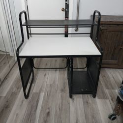 Metal Desk. Please See Full Description Below. 