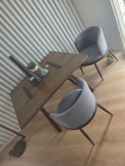 Table and chairs